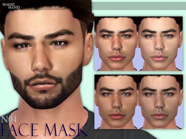 The Sims Resource - [MH] Face Mask N04