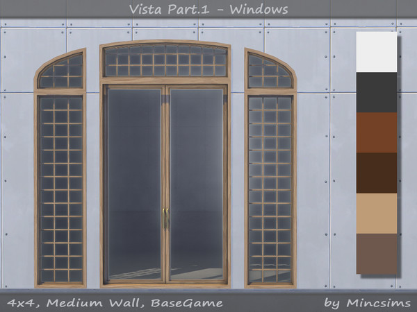 The Sims Resource - Vista Arched Window Med