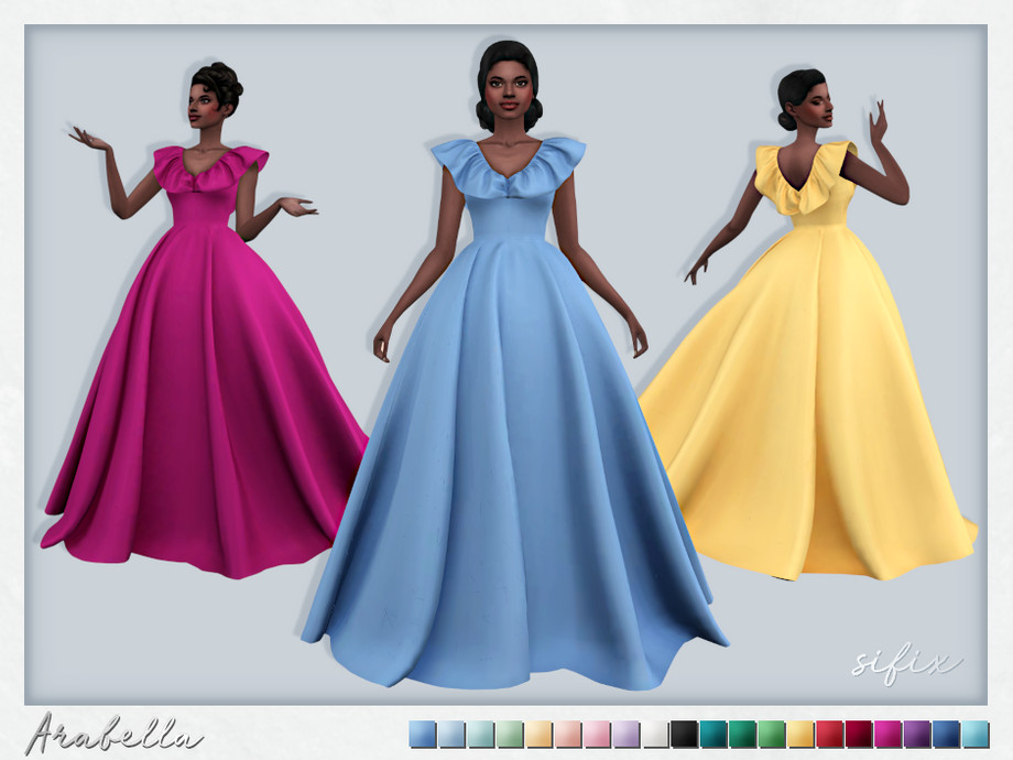 The Sims Resource - Arabella Dress