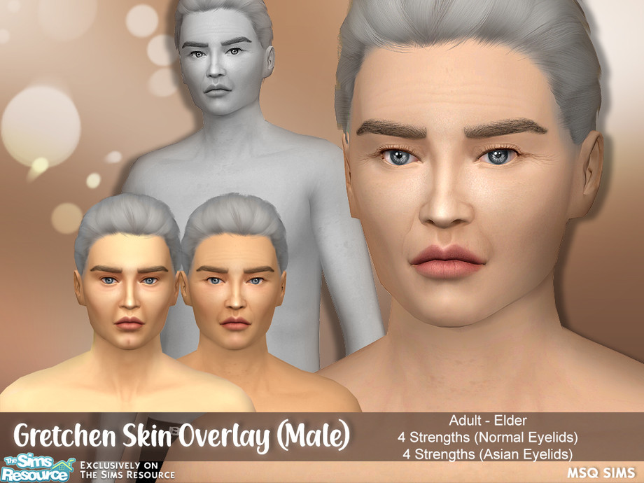 The Sims Resource - Gretchen Skin Overlay Male