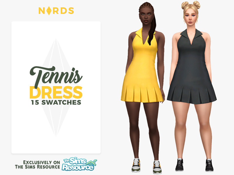 The Sims Resource - Tennis Dress