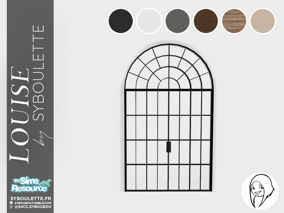 The Sims Resource - Louise - Arched windows - Closed (medium)