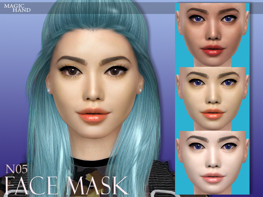 The Sims Resource - [MH] Face Mask N05