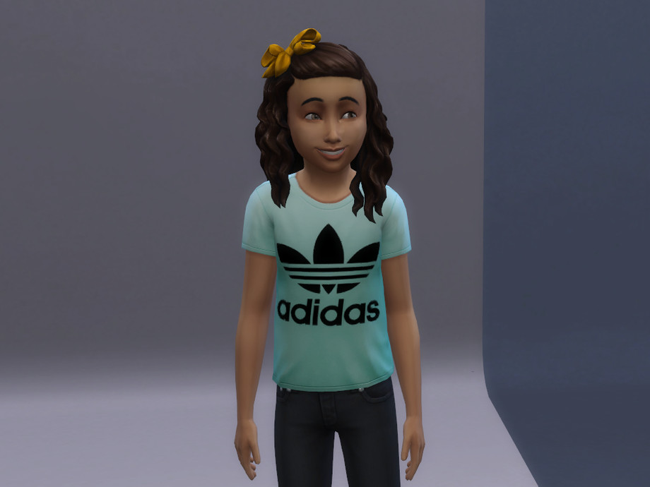 The Sims Resource - Adidas t-shirt V1 for children