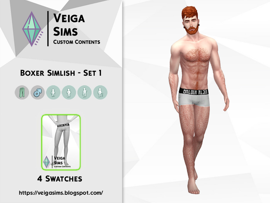 The Sims Resource - Boxer Simlish - Set 1