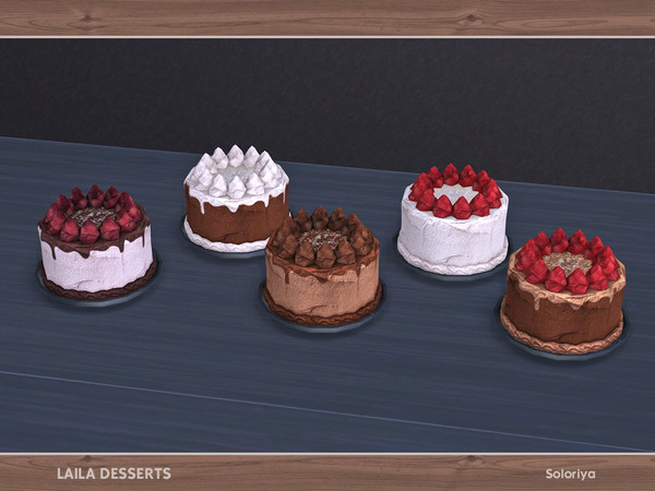 The Sims Resource - Laila Desserts. Cake, v1