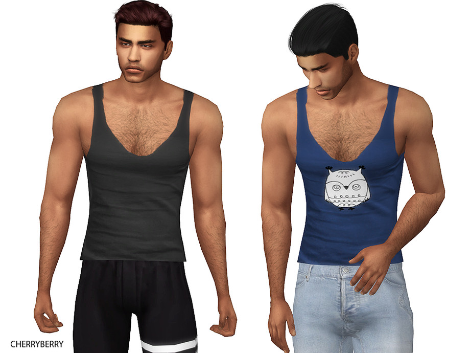 The Sims Resource - Roy Mens Tank Top