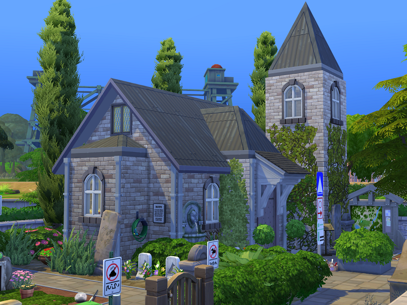 The Sims Resource - Graveyard "Eternal Rest" no CC