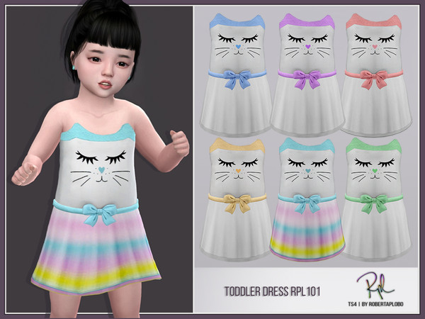The Sims Resource Toddler Dress Rpl101