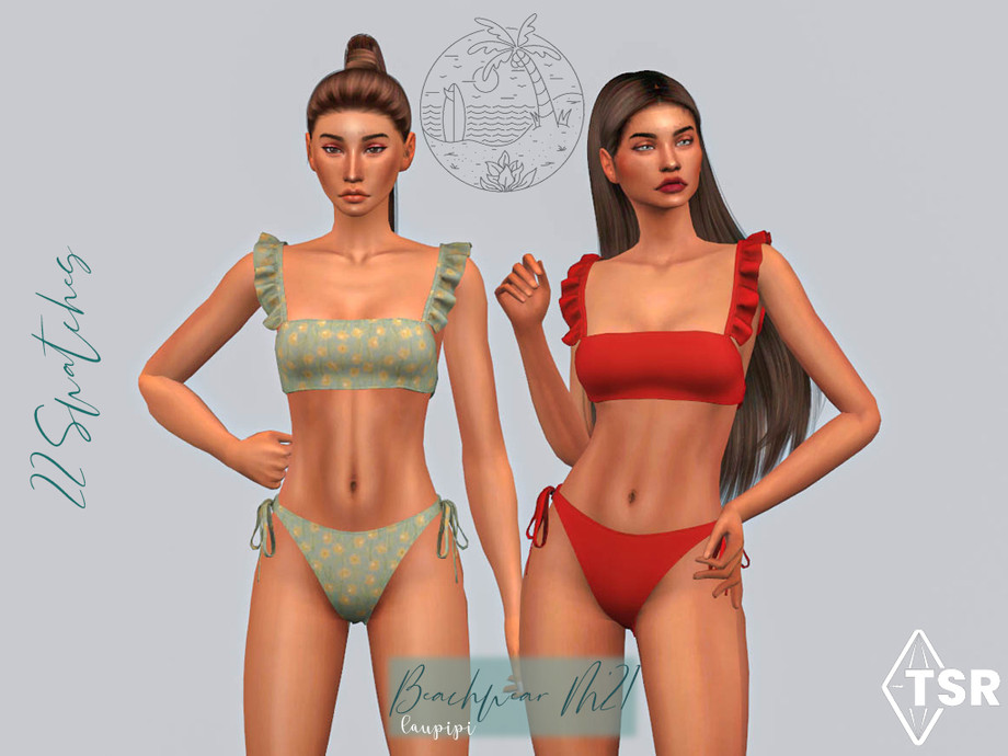 The Sims Resource - Swimsuit - BW418