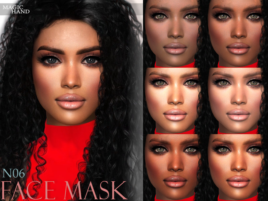The Sims Resource - Face Mask N06
