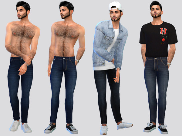 The Sims Resource - Otto Denim Jeans