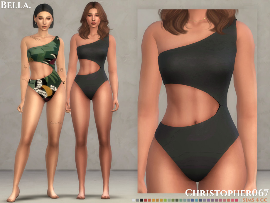 The Sims Resource - Bella Swimsuit / Christopher067