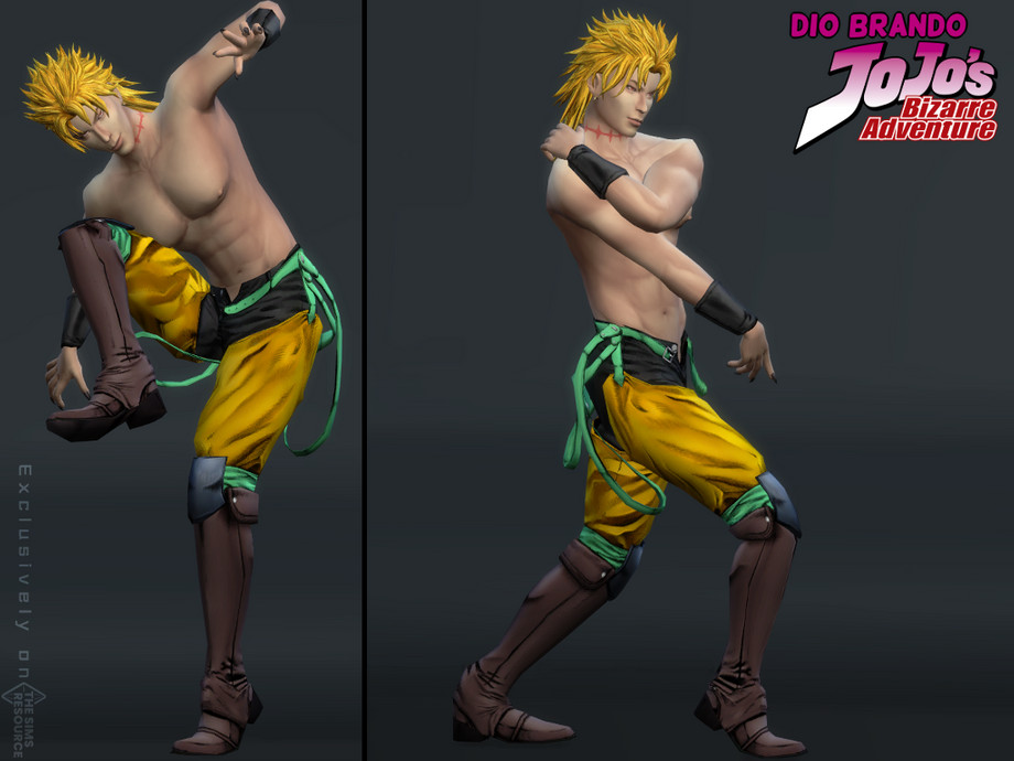 Free Png Jjba Stand Aura Png Images Transparent - Dio Pose Eyes Of Heaven,  Png Download , Transparent Png Image | PNG.ToolXoX.com