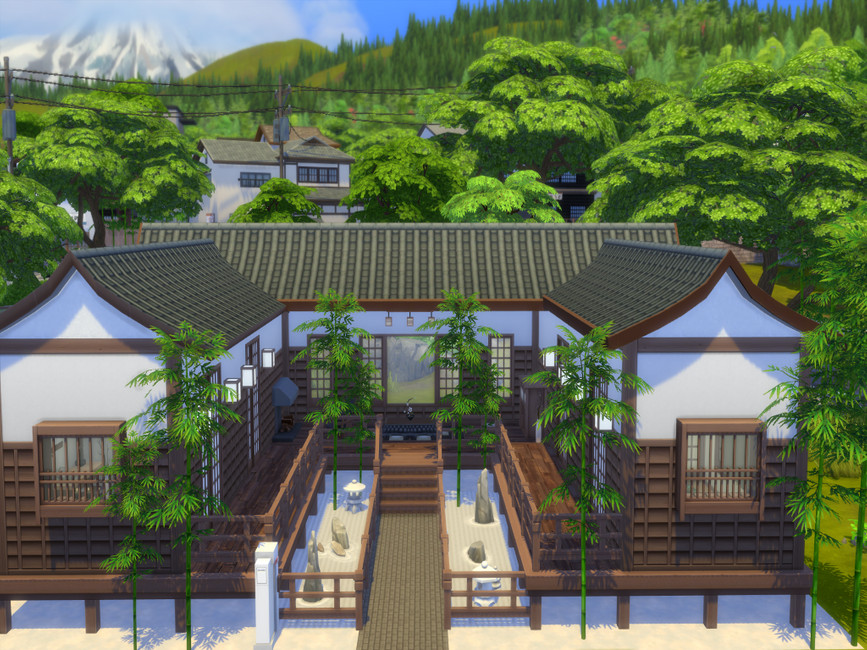 japanese house cc sims 4