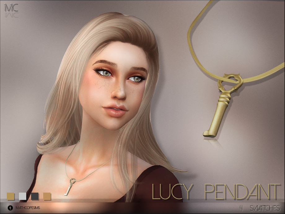 The Sims Resource - Lucy Key Pendant