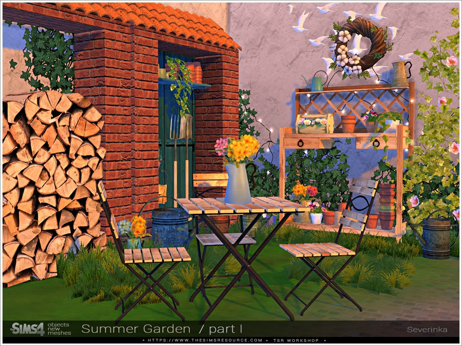 The Sims Resource - Summer garden / part I