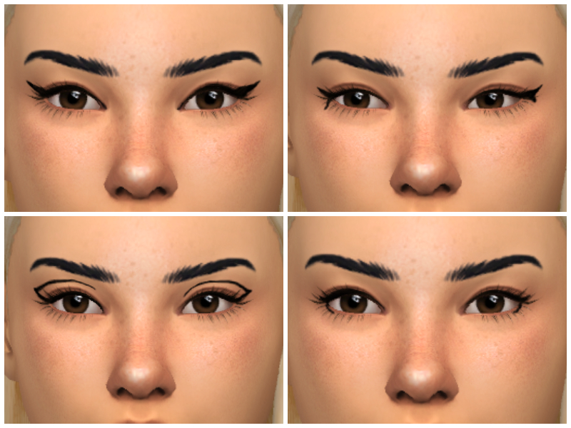 The Sims Resource - Bad Eyeliner