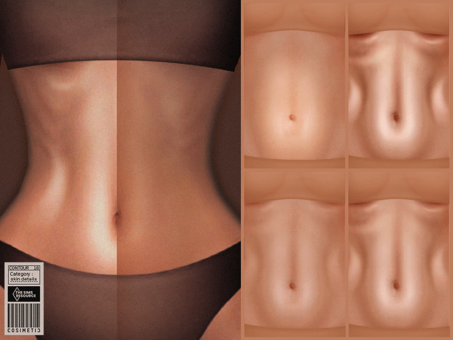 The Sims Resource - Body Contour for female | N16
