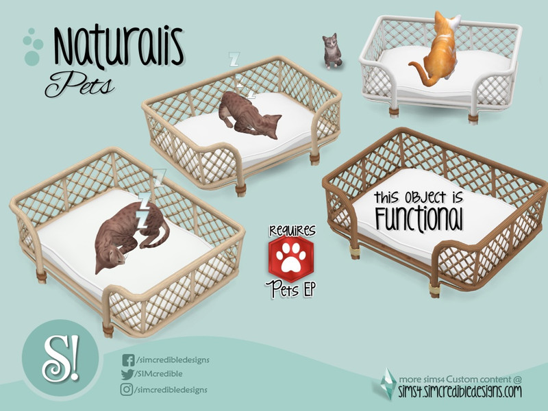 The Sims Resource - Naturalis Pets bed small