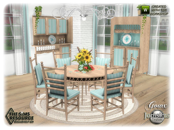 The Sims Resource - Gowx Dining Room