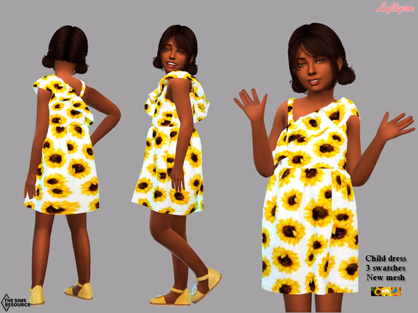 The Sims Resource - Dress Child - Bianca