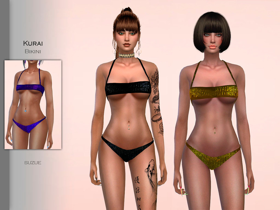 The Sims Resource - Kurai Bikini