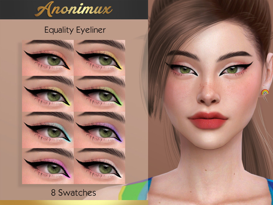 The Sims Resource Equality Eyeliner Collab