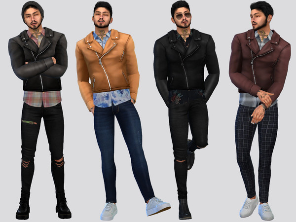 The Sims Resource - Romero Jacket Top