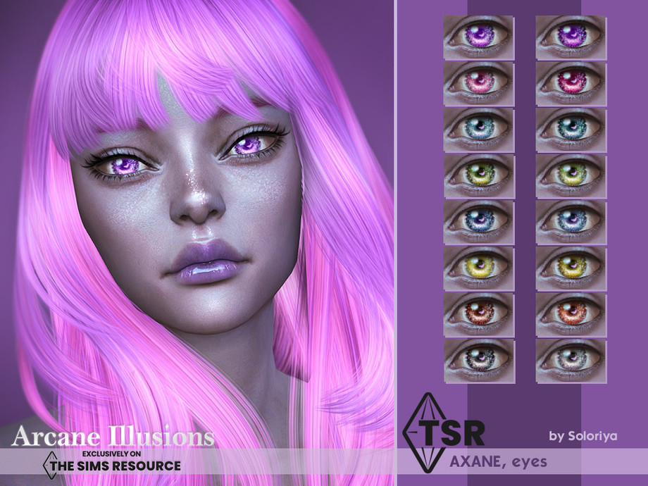 The Sims Resource - Arcane Illusions - Axane Eyes