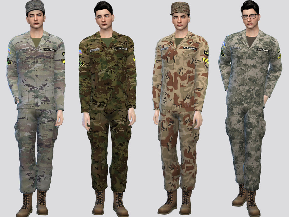 The Sims Resource - Force Uniform (REQUEST)