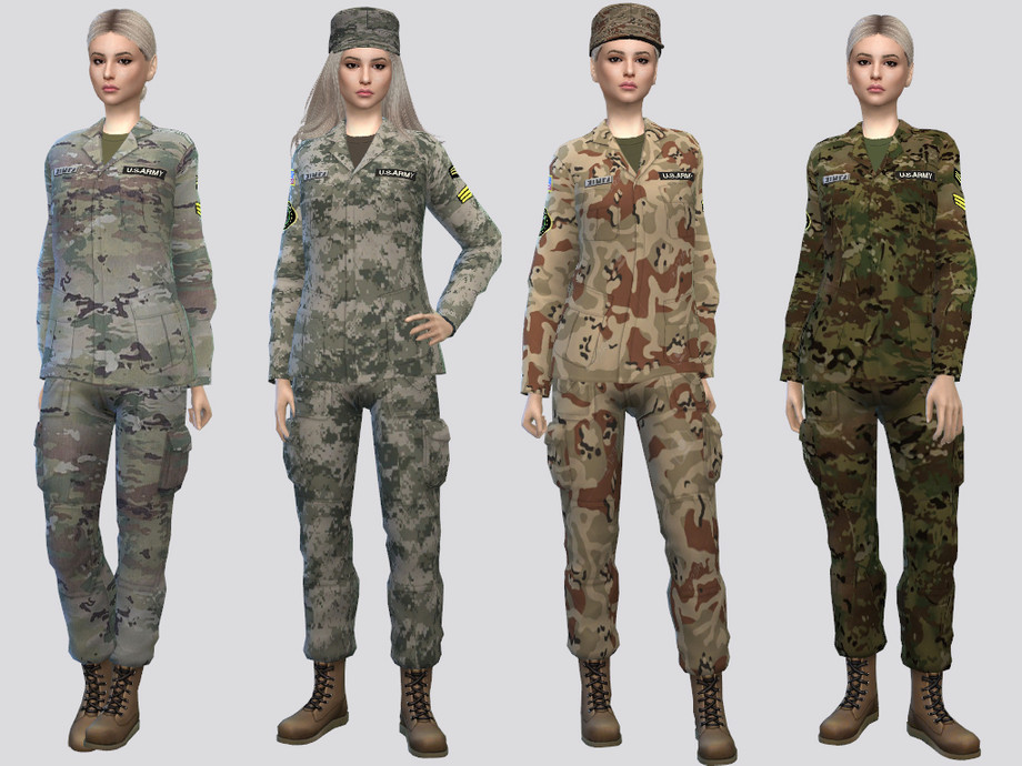 The Sims Resource - Force Uniform F (REQUEST)