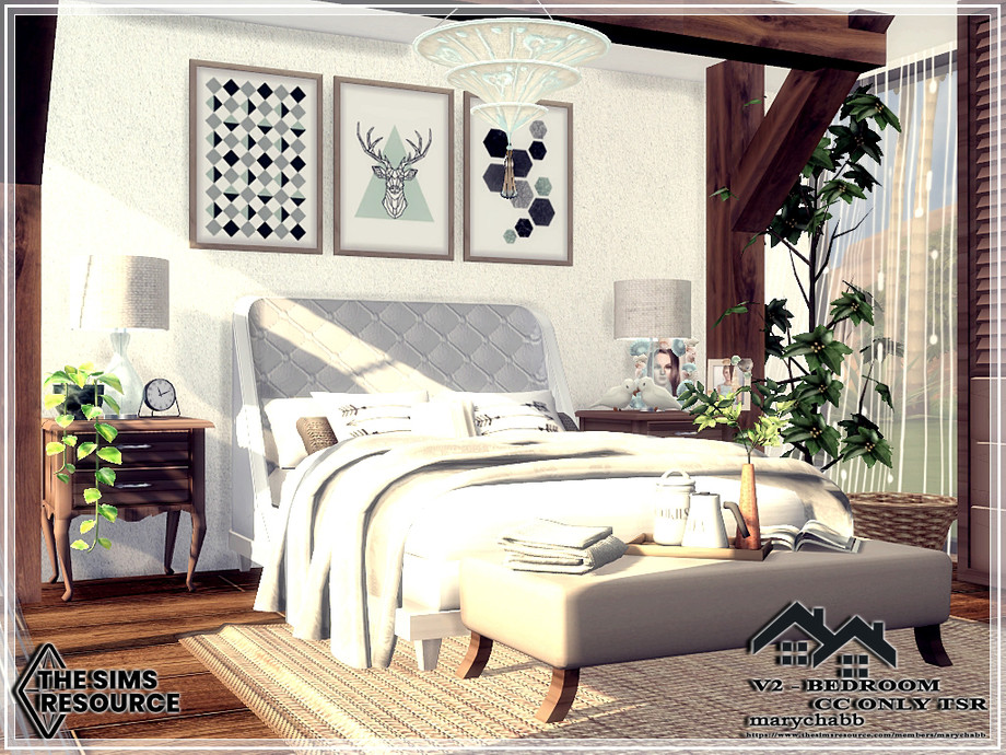 The Sims Resource - V2 - Bedroom - CC only TSR