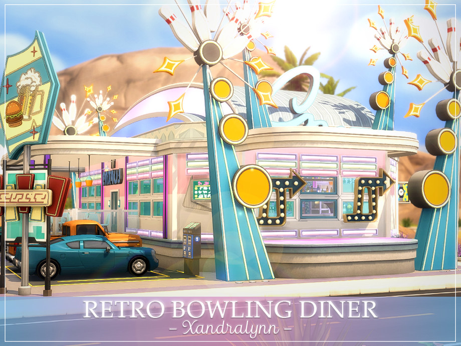 The Sims Resource - Retro Bowling Diner