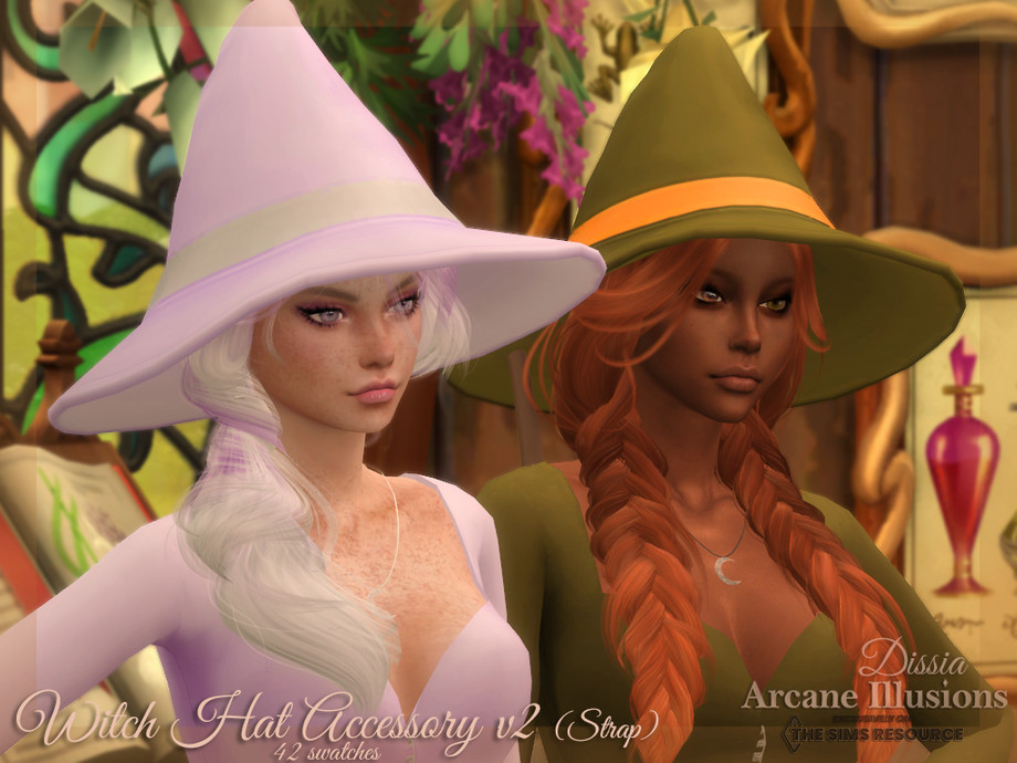 The Sims Resource - Arcane Illusions - Witch Accessory v2