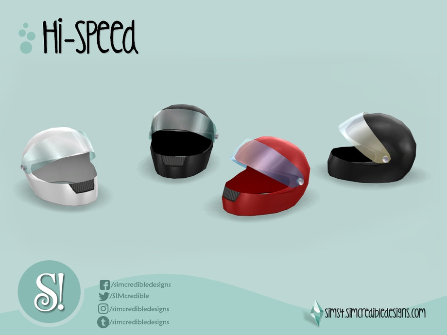 The Sims Resource - Hi-speed helmet