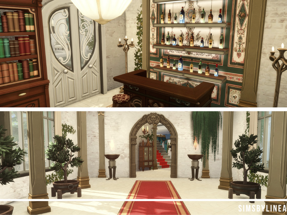The Sims Resource - Arcane Illusions - Elven Palace (TSR CC ONLY)