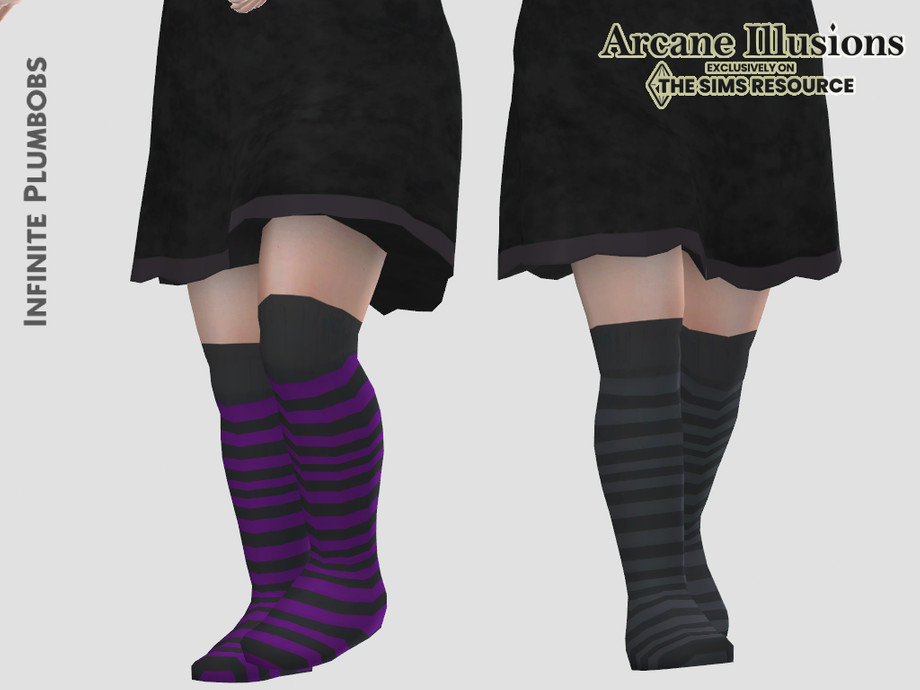 The Sims Resource - Arcane Illusions Toddler Witches Socks