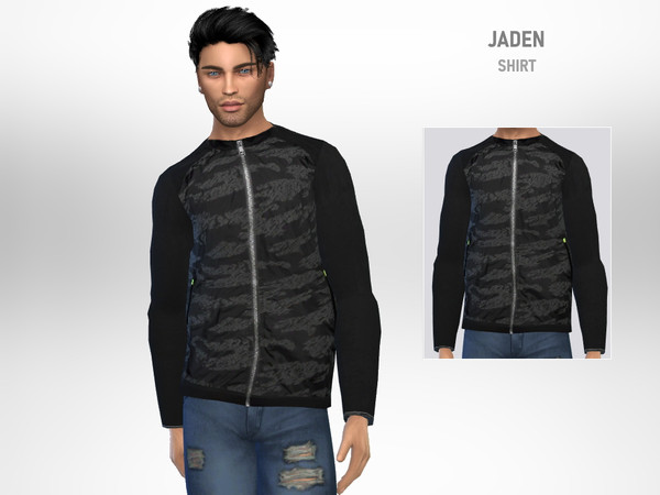 The Sims Resource - Jaden Shirt