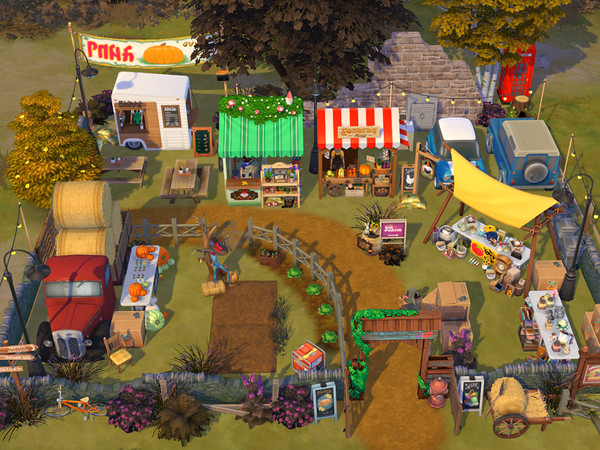 The Sims Resource - Harvest Market    No Cc