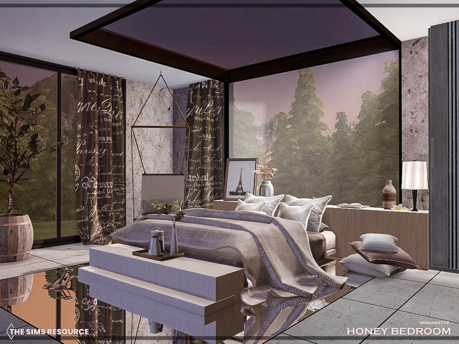 The Sims Resource - Honey Bedroom