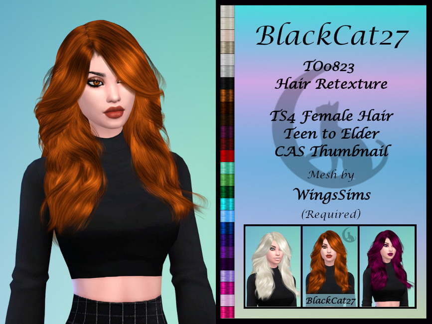 The Sims Resource Wings To0823 Hair Retexture Mesh Needed 1761