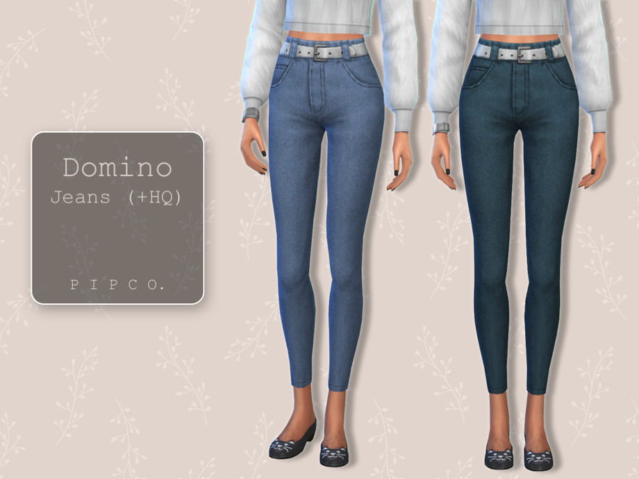 The Sims Resource - Domino Jeans.