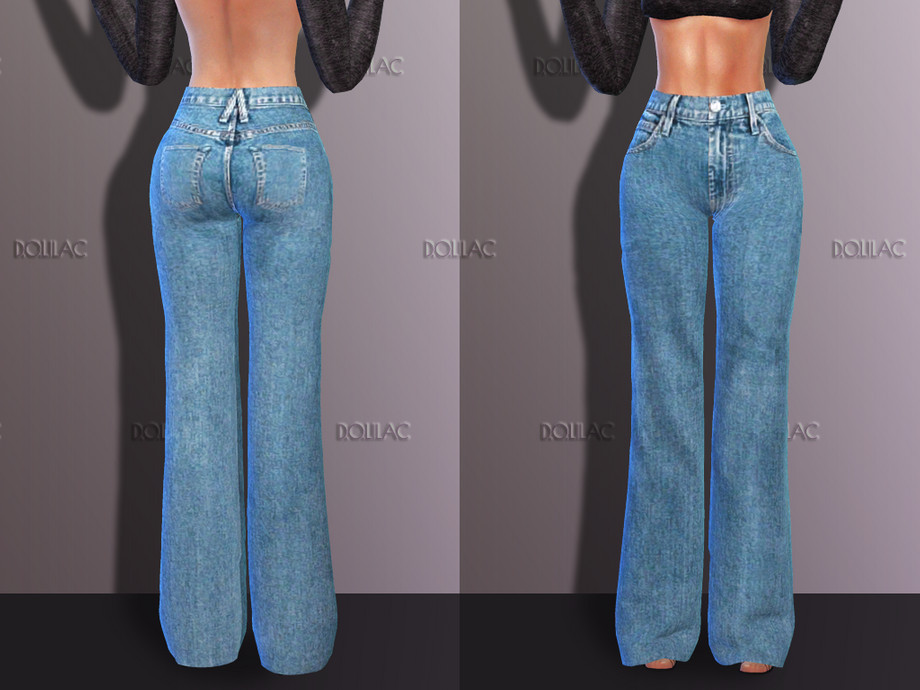 The Sims Resource - Straight Jean [SET] DO199