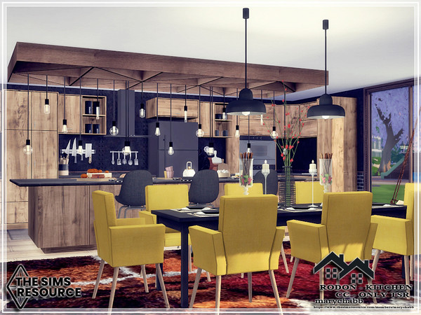 The Sims Resource - RODON - Kitchen - CC only TSR