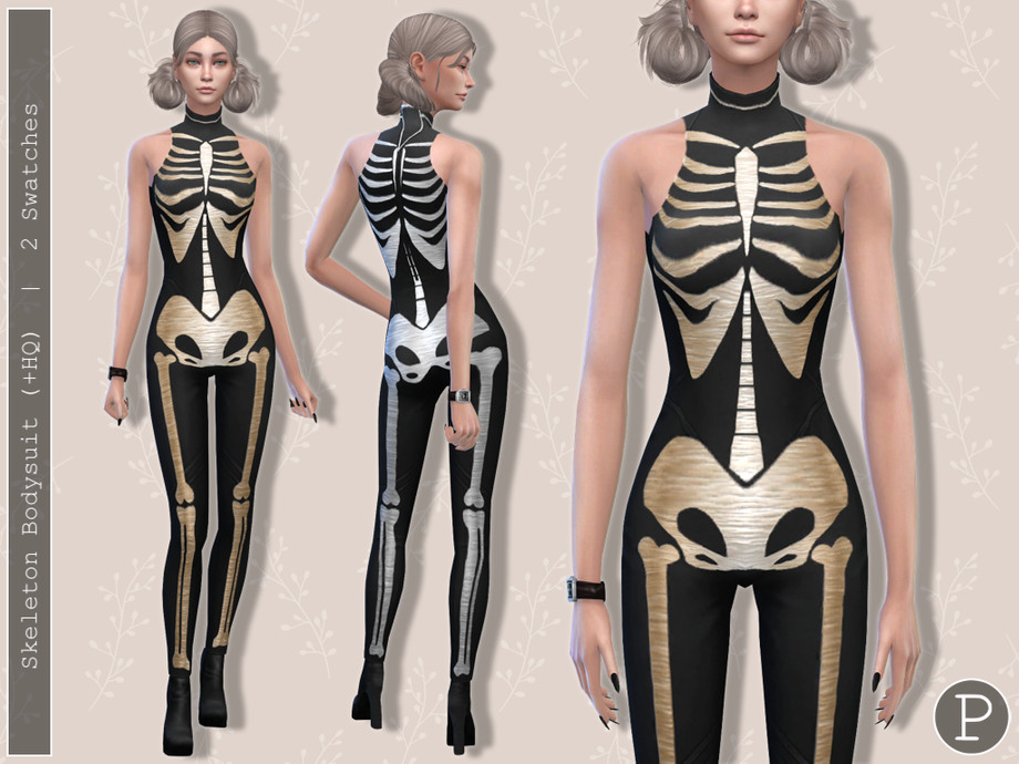 The Sims Resource - Skeleton Bodysuit.