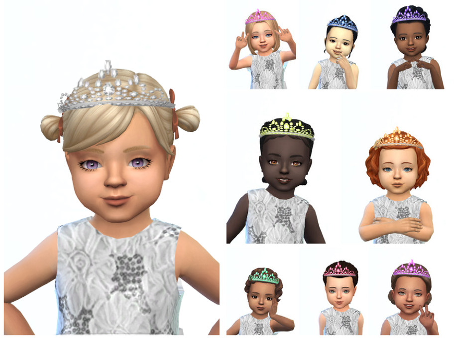 The Sims Resource - ErinAOK Toddler Tiara 1014