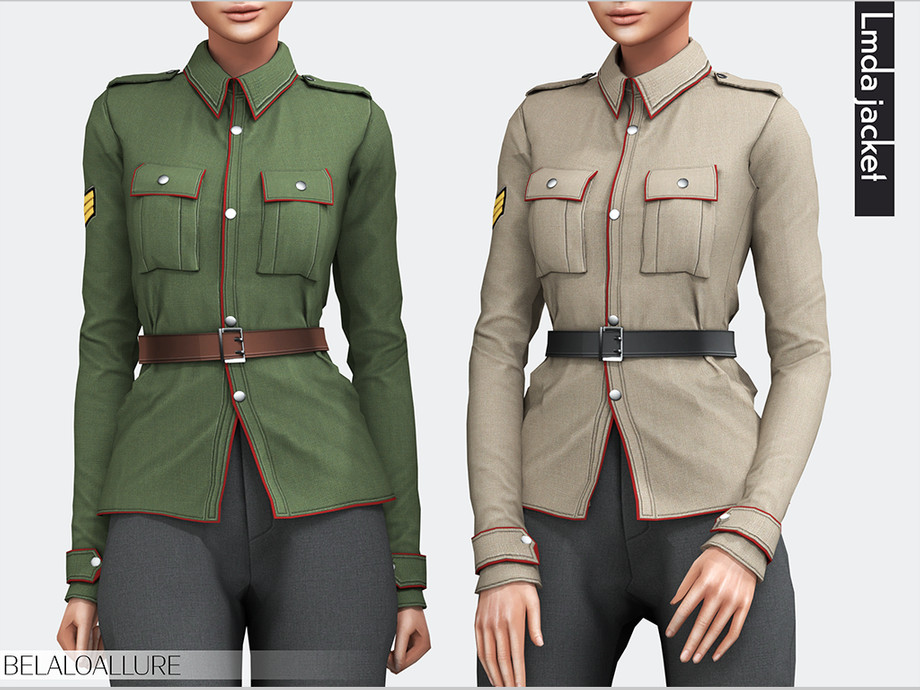 The Sims Resource - Lmda jacket ( patreon )