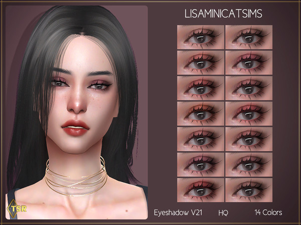 The Sims Resource - LMCS K-pop Star Eyeshadow (HQ)
