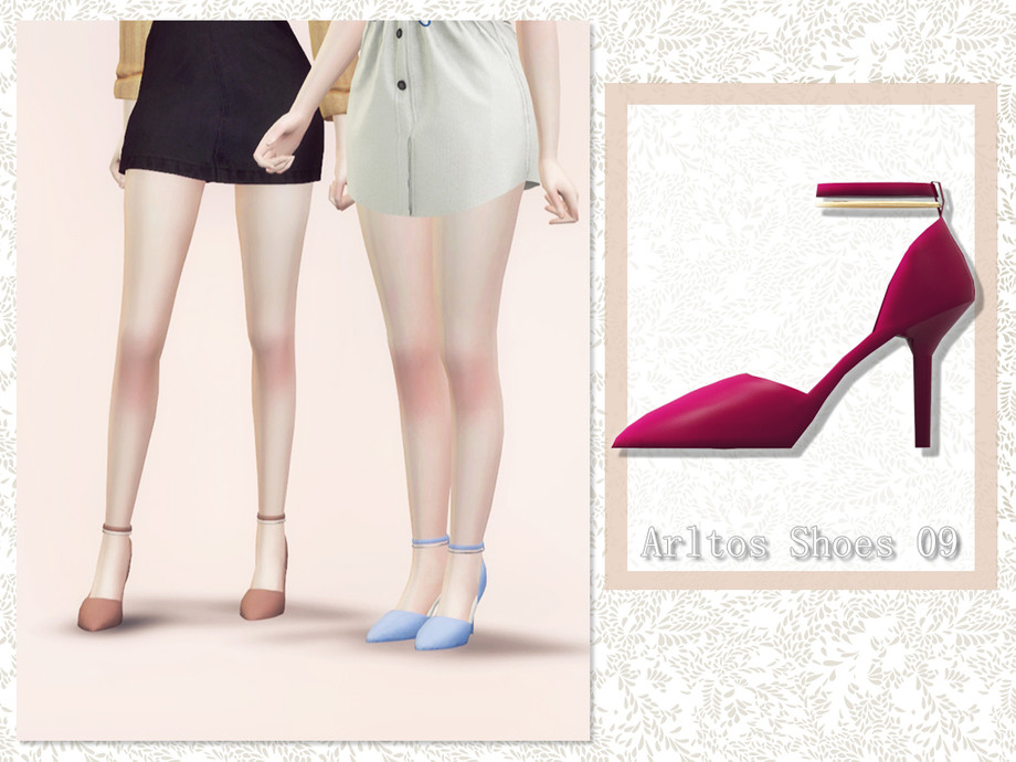 The Sims Resource - Pointed high heels / 9